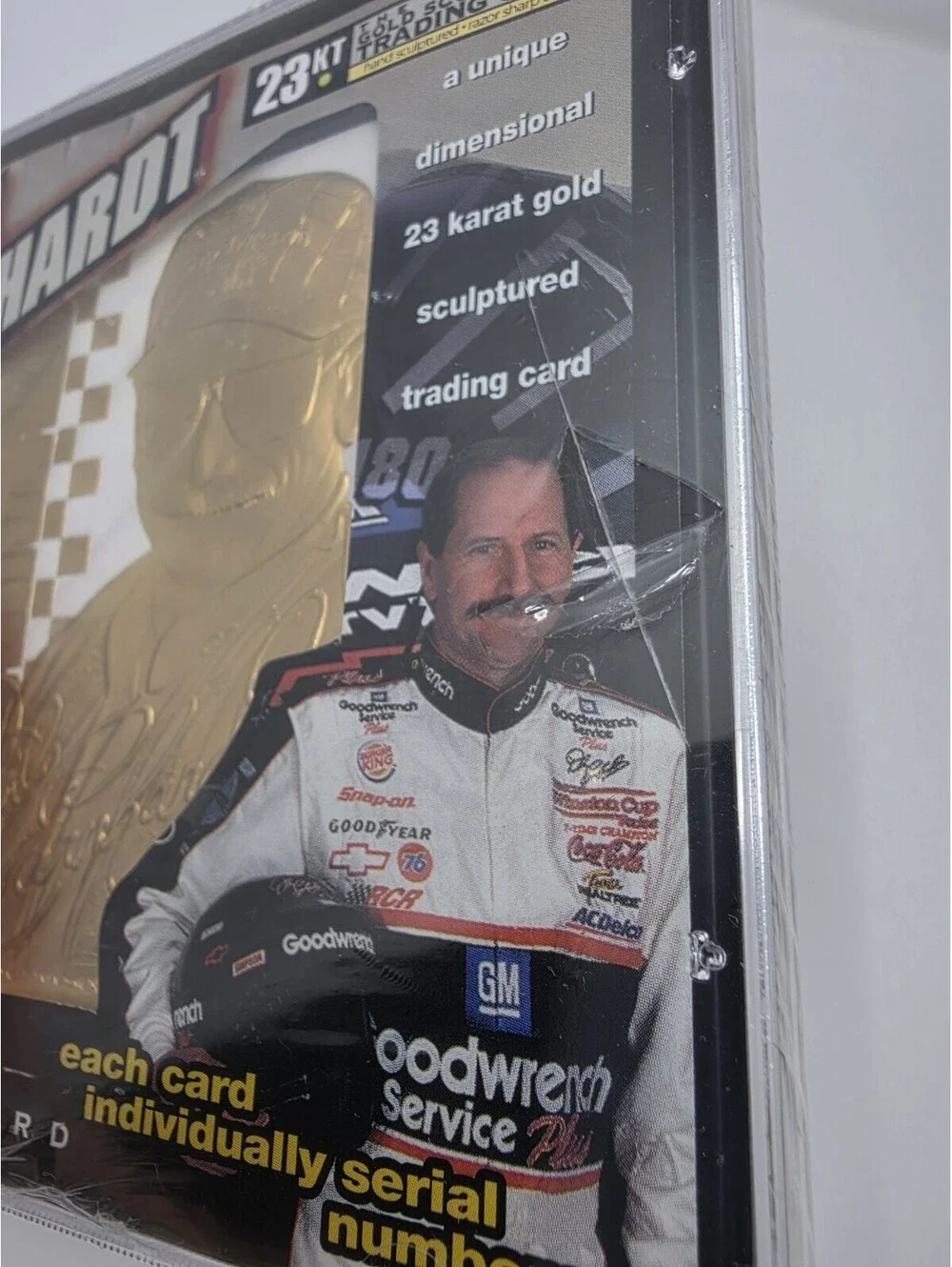 23KT Gold Collectibles Ltd Dale Earnhardt #3 2000 23KT Gold Serial # NASCAR New
